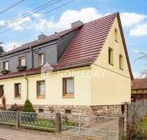 Charmantes EFH mit Anbau, 2 Werkstatträumen, 2 Garagen und Terrasse in ruhiger Lage von Oberdorla - Vogtei