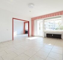 Krefeld - Bockum: Hochparterrewohnung mit Süd Loggia in direkter Nähe zum Kaiserpark!