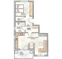 Neubau QNG-PLUS – 2-Zimmer-Wohnung mit Balkon - Amberg Ammersricht