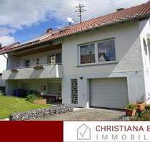 SONNIG UND RUHIG: 2-Fam.-Haus mit Garten, Meßstetten