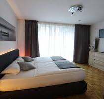 Modern Möbliertes Apartment direkt am Rhein mit Terrasse - Mainz