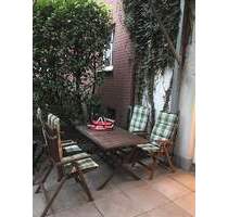 Hochwertig möblierte 2-Zimmer-Wohnung Sitzküche Terrasse mit eigenem Garten ab sofort verfügbar! - Hamburg Bahrenfeld