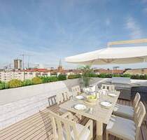 Altbauwohnung nahe dem Ludwigkirchplatz mit ausgebautem Dachboden als 3. Zimmer und Dachterrasse mit Weitblick - Berlin Wilmersdorf