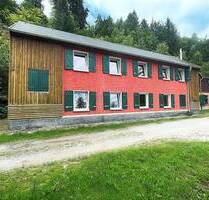 Ferienhaus (Berghütte) in Alleinlage im Wald - Unterweißbach