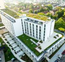 DONAU SIDE: Modernes Studio Apartment mit Terrasse, Fitnessstudio & Co-Working - Ingolstadt