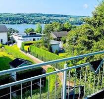 Möhnesee Körbecke: Helle Wohnung mit Seeblick, großem Balkon, 3 Zimmern, Küche, Diele, Bad und Gäste-WC