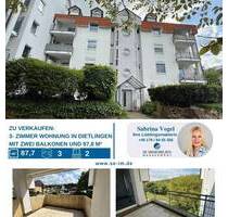 Charmante 3-Zimmer-Wohnung mit zwei Balkonen, Stellplatz & Garage - Ihr neues Zuhause wartet! - Keltern Dietlingen