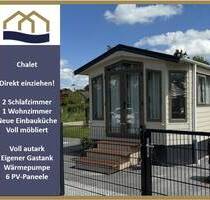 *Ihr Ferienhaus an der Nordsee* Neues Chalet auf schönem Grundstück am Deich des Jadebusens