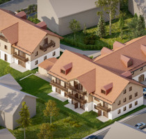 Großzügige 3-Zimmer-Dachgeschosswohnung in Seenähe - Münsing