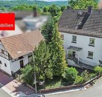 Einfamilienhaus mit Nebengebäude in Hering - Otzberg