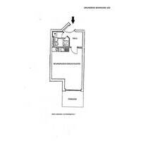 RESERVIERT ! Gepflegtes, vermietetes 1-Raum-Apartment mit Terrasse und Tiefgaragenstellplatz in ruhiger und zentrumsnaher Wohnlage von Saalfeld - Saalfeld/Saale