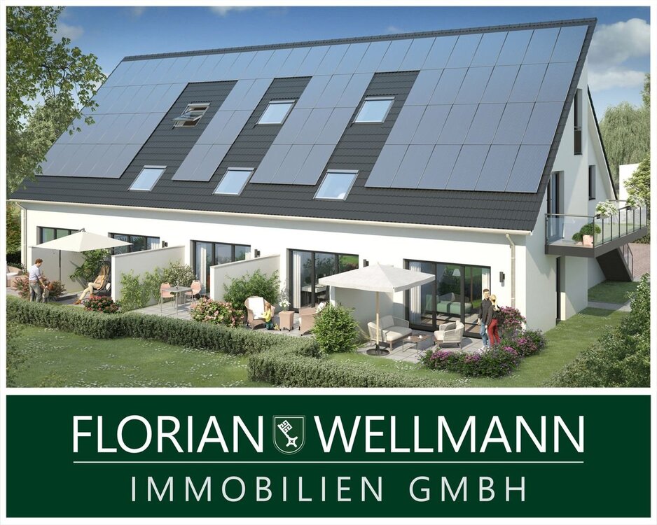 Weyhe - Kirchweyhe | Moderne, zukunftssichere 2-Zimmer-Wohnung in Niedrigenergiebauweise mit supergünstigstem Strom dank Photovoltaik!