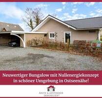 Neuwertiger Bungalow mit Nullenergiekonzept in schöner Umgebung in Ostseenähe - Riepsdorf