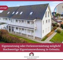 Eigennutzung oder Ferienvermietung möglich! Hochwertige Eigentumswohnung in Grömitz.