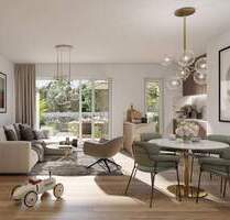 NEUBAUPROJEKT LANGE 30 - Barrierefreie 4-Raum-Gartenwohnung mit Terrasse, 2 Bädern und Parkettboden - Leipzig Zentrum-Ost