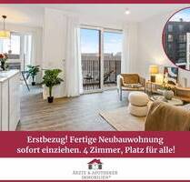 Erstbezug! Fertige Neubauwohnung sofort einziehen. 4 Zimmer, Platz für alle! - Hamburg Eimsbüttel Stellingen
