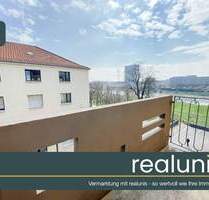 Möbliertes 1-Zimmer-Apartment in direkter Neckarlage - mit 2 Balkonen und Tageslichtbad - realunis - Mannheim Neckarstadt