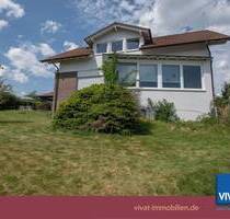 Großes ZFH mit grandioser Aussicht! Neue Pelletheizung plus Solar. WEG-Teilung liegt vor. - Schmitten Hunoldstal