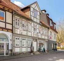 Fachwerk-Charme trifft Geschäftspotenzial - Wohnen & Arbeiten unter einem Dach - Bad Gandersheim