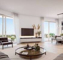 3-Zi.-Eck-Whg. mit großzügigem Wohn-Essbereich, 2 Bädern u. umlaufendem Balkon - München Ramersdorf-Perlach