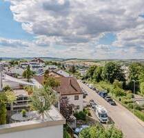 Grandiose Aussichten: 2-Zimmer-Dachgeschosswohnung mit XXL-Terrasse - Schwieberdingen