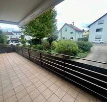 Schriesheim: Gepflegte Erdgeschosswohnung mit Balkon und Stellplatz