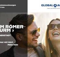 Rarität in einzigartiger Lage! Großzügige Wohnung mit traumhaft großer Terrasse am Römerturm! - Köln Altstadt-Nord