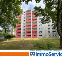 Vermietetes 1-Zimmer-Apartment mit Fernblick - Erlangen / Sieglitzhof