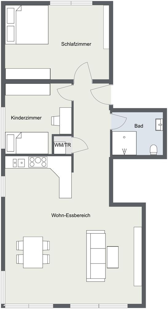 3-Zimmer-Wohnung in zentraler Lage Hofheims - Hofheim am Taunus