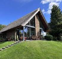 eindrucksvolles Architektenhaus mit 1,07 ha Parkgrundstück und Teich in idyllischster Lage am Rande des Nationalparks - Kargow / Federow Damerow