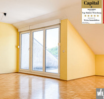 Dachgeschosswohnung mit 2 Duplexgaragen und Loggia nahe der Uni Klinik - Würzburg Versbach