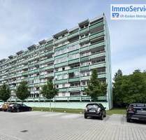 Vermietete 2-Zimmer-Wohnung mit Loggia und Außenstellplatz - Erlangen