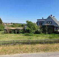 Sanierungsbedürftiges Siedlungshaus (DHH) in sonniger Höhenlage mit Ausblick zu verkaufen! - Reichenbach OT Mylau