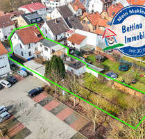 **RESERVIERT**DIETZ: 3-Familienhaus + 50 m² Werkstattraum+Büro im EG auf schönem Gartengrundstück! - Groß-Zimmern