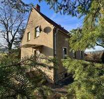 Panorama pur - Wohnhaus über den Wiesen von Remda - Rudolstadt