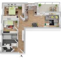 3,5 Zi.-EG-Wohnung -Neubau- in Mössingen; mit Terrasse und Gartenanteil