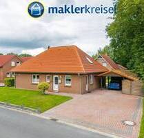 Friedeburg: Gepflegter Bungalow mit Terrasse und Garten in ruhiger Wohnlage