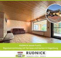 RUDNICK bietet PLATZ: Eigentumswohnung mit Terrasse und Garten in Hagenburg