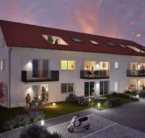 VERKAUFSSTART! 2-Zimmerwohnung Nr. 1, KfW 40 QNG zinsgünstige Darlehen und Steuervorteile. - Ellwangen (Jagst)