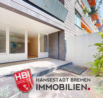 Gartenstadt-Vahr 2-Zimmer-Erdgeschosswohnung mit großzügiger Terrasse und einem Hofgarten - Bremen Gartenstadt Vahr