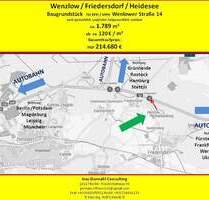 Baugrundstück Wohnbau und teilgewerblich nutzbar - Heidesee Dannenreich