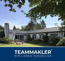 PLATZ, RUHE UND VIEL GRÜN - großer Bungalow mit Traumgrundstück in bester Lage - Ellerbek