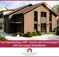 Neubau! Mehrfamilienhaus in Hamburg mit 5WE auf 323 m² Wohnfläche!