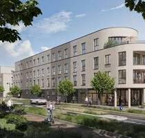Licht & Form in Perfektion: Exklusive 3 Zi. Wohnung mit harmonischer Rundung & großem Wohnraum - Maintal Dörnigheim