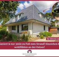 Saniert & nur 2min zu Fuß zum Strand! Einziehen & wohlfühlen an der Ostsee! - Lübeck Alt-Travemünde / Rönnau