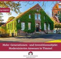Mehr-Generationen- und Investitionsobjekt: Modernisiertes Anwesen in Timmel - Großefehn