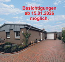 Perfekt für die Familie! Schicker 5-Zimmer-Bungalow mit gehobener Ausstattung in ruhiger Lage - Brake Kirchhammelwarden