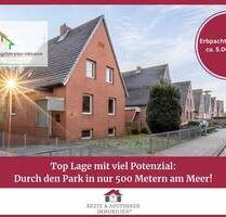 Top Lage mit viel Potenzial: Durch den Park in nur 500 Metern am Meer! - Lübeck / Travemünde Alt-Travemünde / Rönnau