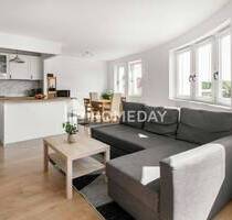 Bezugsfrei ab 1.9.25! Attraktive 3,5-Zimmer-Wohnung mit Balkon & EBK in gepflegtem Mehrfamilienhaus - Teltow Ruhlsdorf