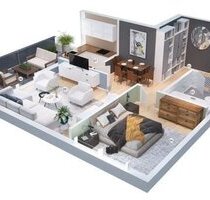RÖSRATH-STÜMPENGRENZE KÖLN-RATH DIREKT AM KÖNIGSFORST: moderne 2 Zimmer-Gartengeschoss-Wohnung mit herrlicher Süd-Terrasse